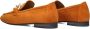Notre-V 6114 Mocassins Instappers Dames Oranje - Thumbnail 11