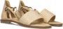 Notre-v Dames Sandalen 23268 Beige Dames - Thumbnail 9