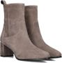Notre-V 8543 Enkellaarsjes Enkelboots met rits Dames Grijs - Thumbnail 9