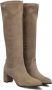Notre-v Elegante Taupe Hoge Laarzen Beige Dames - Thumbnail 10