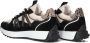 Notre-V Kronos-11 Sneakers Leren Sneaker Dames Zwart - Thumbnail 2