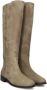 Notre-v Suède Hoge Laarzen in Taupe Beige Dames - Thumbnail 9
