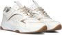 Notre-V Iva-06 Sneakers Leren Sneaker Dames Wit - Thumbnail 4