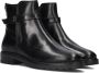 Notre-v Zwarte Enkelboots met Rits Black Dames - Thumbnail 11