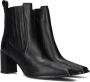 Notre-V 33028 Enkellaarsjes Enkelboots met rits Dames Zwart - Thumbnail 10