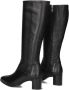 Notre-v Zwarte Leren Hoge Laarzen 8591 Black Dames - Thumbnail 10