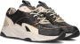 Notre-V Iva-06 Sneakers Leren Sneaker Dames Zwart - Thumbnail 5