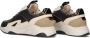 Notre-V Iva-06 Sneakers Leren Sneaker Dames Zwart - Thumbnail 6