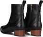 Notre-V 3231 Enkellaarsjes Enkelboots met rits Dames Zwart - Thumbnail 11