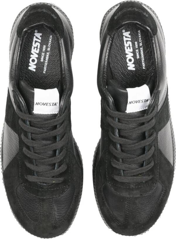Novesta Duitse Army Trainer Sneakers Black Unisex