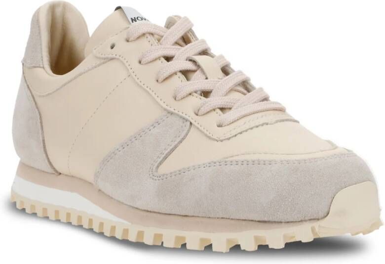 Novesta Marathon Leerpad Ivory Multicolor Unisex