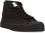 Novesta Zwarte Hi-Top Baseball Boot Black Unisex - Thumbnail 4