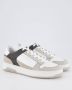 NUBIKK Lage Sneakers Heren Basket Court Heren Maat: 40 Materiaal: Leer Kleur: Wit - Thumbnail 6