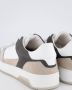 NUBIKK Lage Sneakers Heren Basket Court Heren Maat: 40 Materiaal: Leer Kleur: Wit - Thumbnail 7