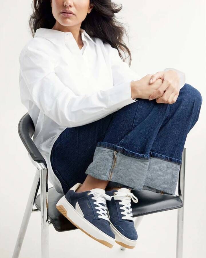 Nubikk Basket Court Sneakers in Honing
