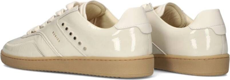 Nubikk Beige Studs Lage Sneakers voor Dames