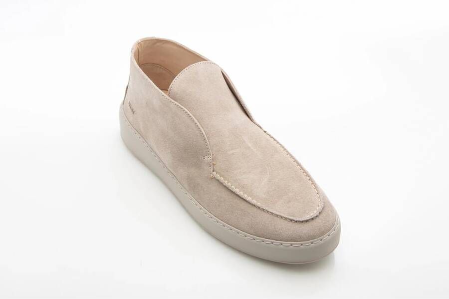 Nubikk Beige Suede High Loafer voor Heren Beige Heren