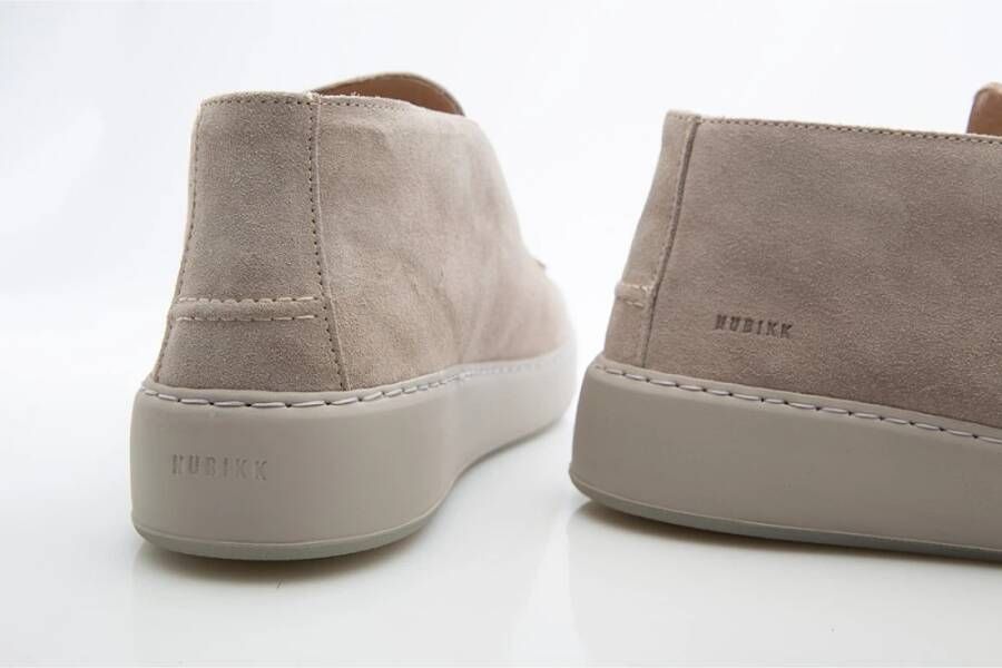 Nubikk Beige Suede High Loafer voor Heren Beige Heren