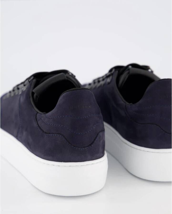 Nubikk Blauwe Romeinse Sneaker voor Heren