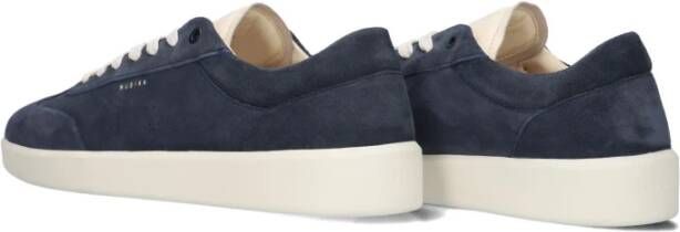 Nubikk Blauwe Stijlvolle Heren Sneakers