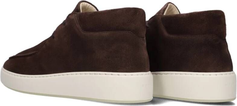 Nubikk Bruine Suède Lage Sneakers