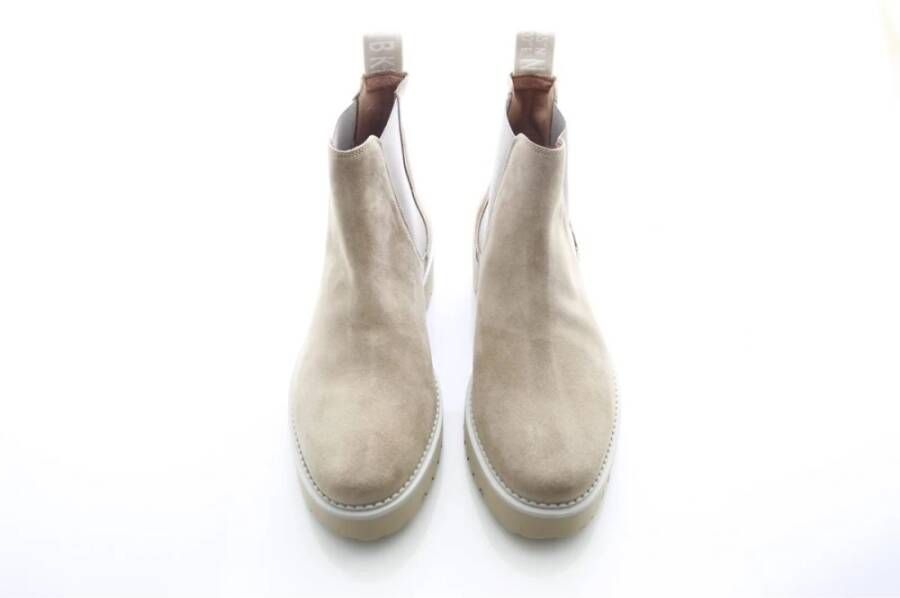 Nubikk Chunky Suede Chelsea Boot Beige Heren