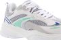 NUBIKK Lage Sneakers Dames Comet Runner Maat: 36 Materiaal: Leer Kleur: Wit - Thumbnail 8