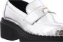 NUBIKK Loafers Dames Frankie Loafer Maat: 40 Materiaal: Leer Kleur: Zilver - Thumbnail 12