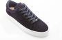 Nubikk Donkerblauw Nubuck Leren Sneakers Blue Heren - Thumbnail 2