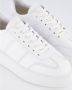 NUBIKK Lage Sneakers Dames Elise Wing Maat: 42 Materiaal: Leer Kleur: Wit - Thumbnail 3