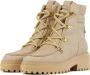 Nubikk Dames Synthetische Veterschoenen Beige Dames - Thumbnail 8