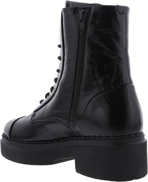 Nubikk Elegante Veterschoenen voor Dames Zwart Dames