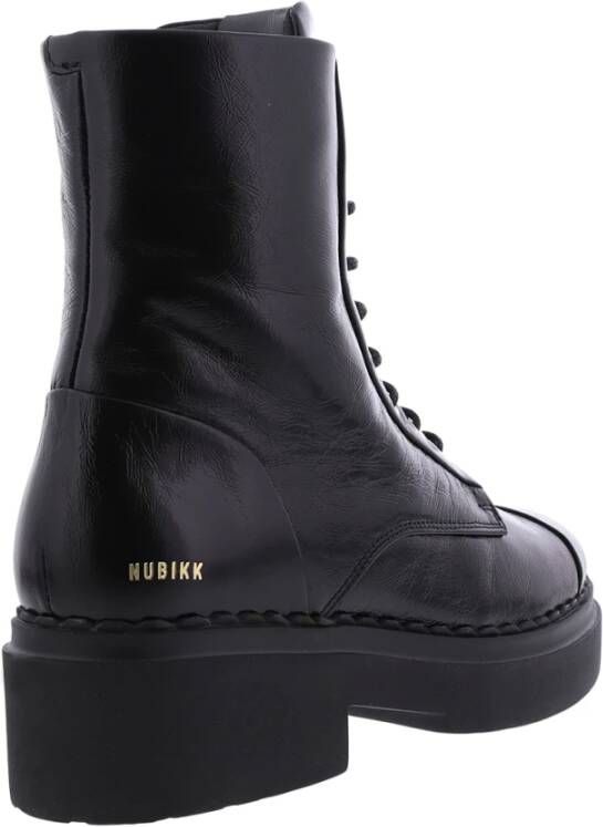 Nubikk Elegante Veterschoenen voor Dames Zwart Dames