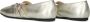 NUBIKK Ballerina Dames Gisele Grace Maat: 39 Materiaal: Leer Kleur: Goud - Thumbnail 6
