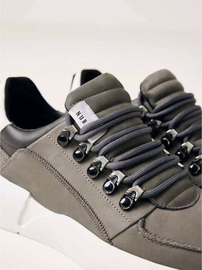 Nubikk Grijze Sneakers Roman Green Heren