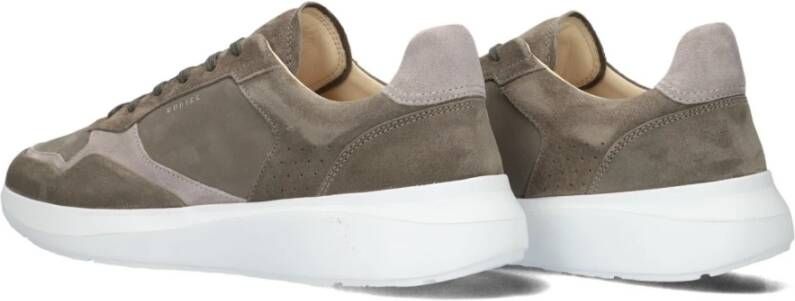 Nubikk Groene lage sneakers voor heren