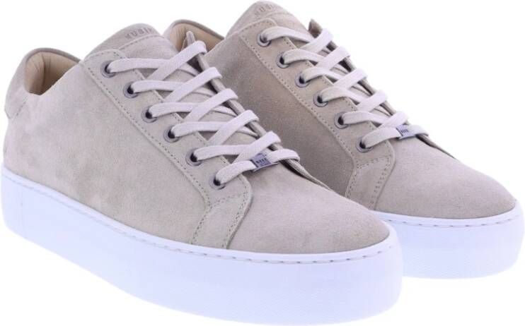 Nubikk Pure Suede Sneakers Beige Heren