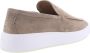 Bruin Tinten bruiloft Jiro Mio Loafers Instappers Heren Taupe - Thumbnail 12