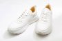 Nubikk Klassieke Leren Sneaker met Intrigerende Details White Heren - Thumbnail 3