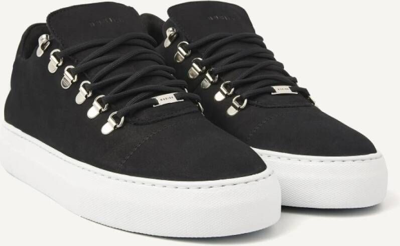 Nubikk Klassieke Zwarte Nubuck Schoenen