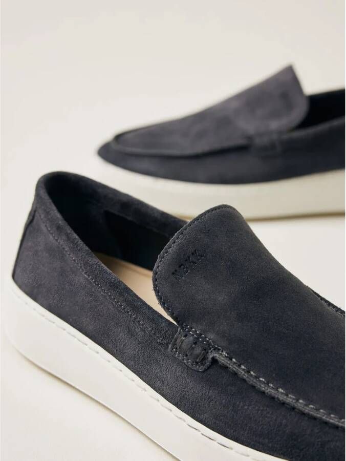 Nubikk Navy Loafers Gray Heren