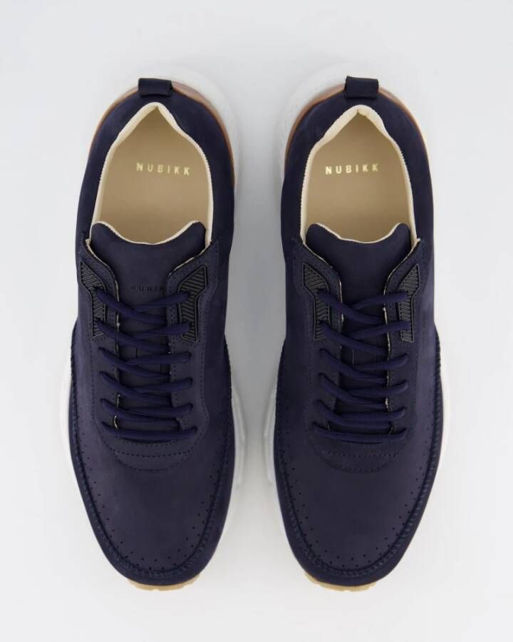 Nubikk Oberon Reese Heren Stijlvolle Schoenen Blue Heren