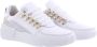NUBIKK Lage Sneakers Dames Roque Roman Maat: 36 Materiaal: Leer Kleur: Wit - Thumbnail 8