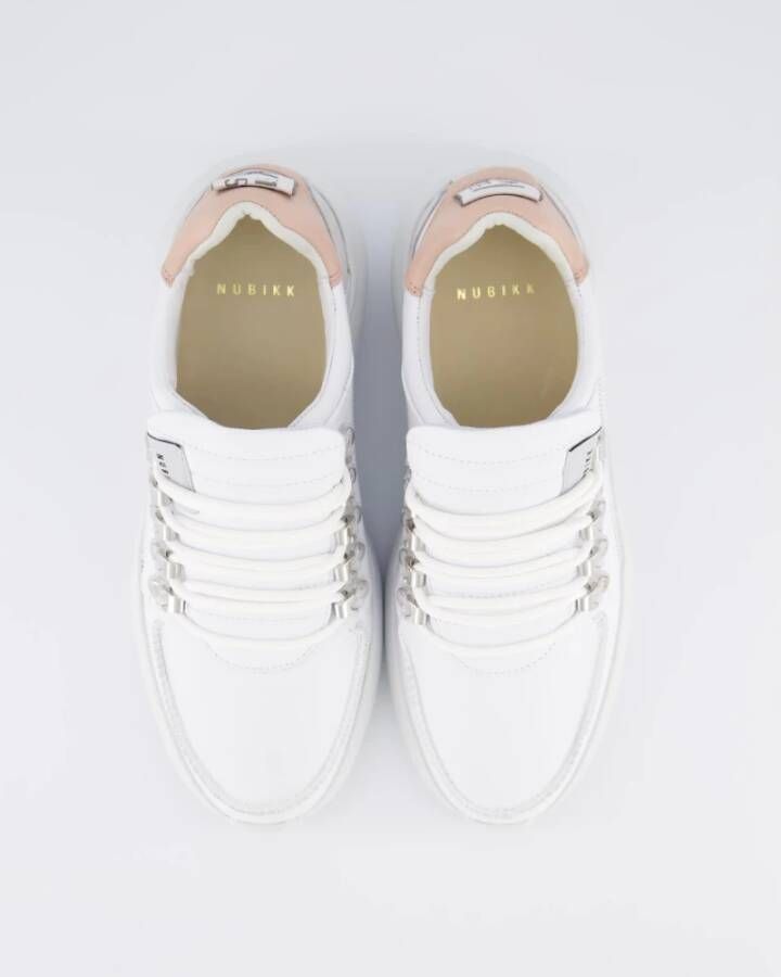 Nubikk Roman Sneaker Wit Nude White Dames