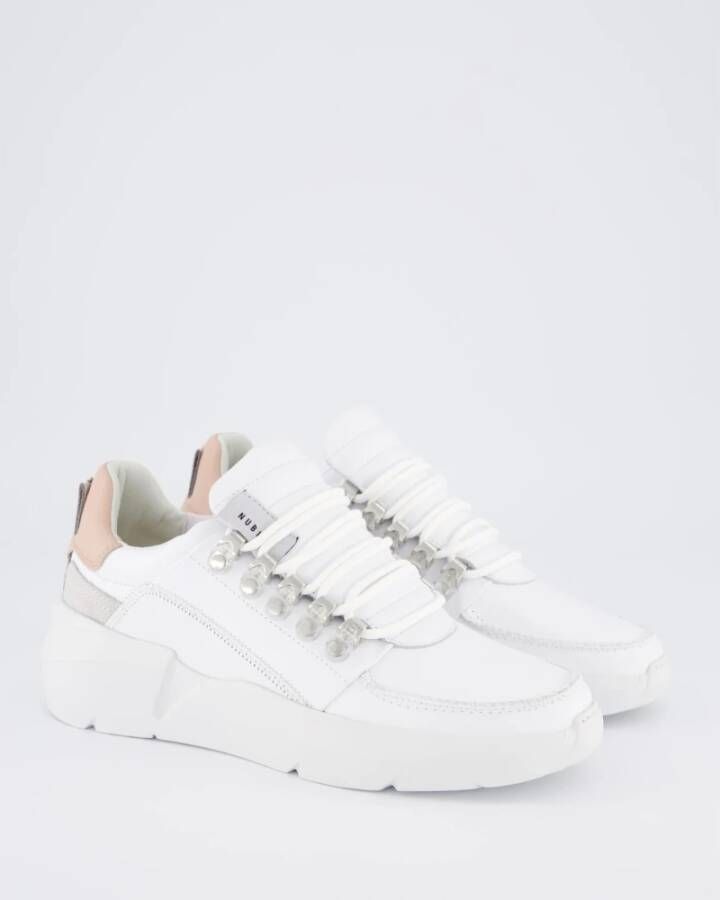 Nubikk Roman Sneaker Wit Nude White Dames