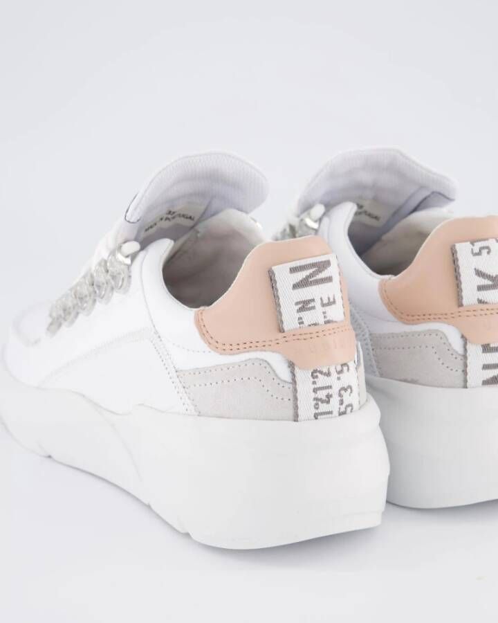 Nubikk Roman Sneaker Wit Nude White Dames