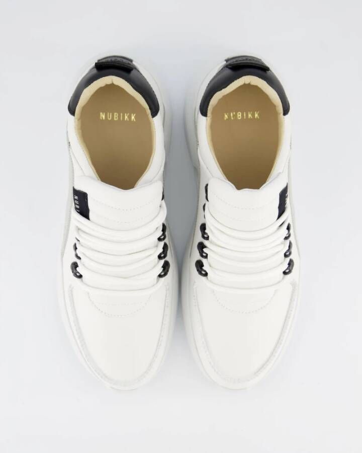 Nubikk Roque Roman Sneaker Wit Zwart White Heren