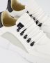 Nubikk Roque Roman Men White Black Leather Lage sneakers - Thumbnail 9