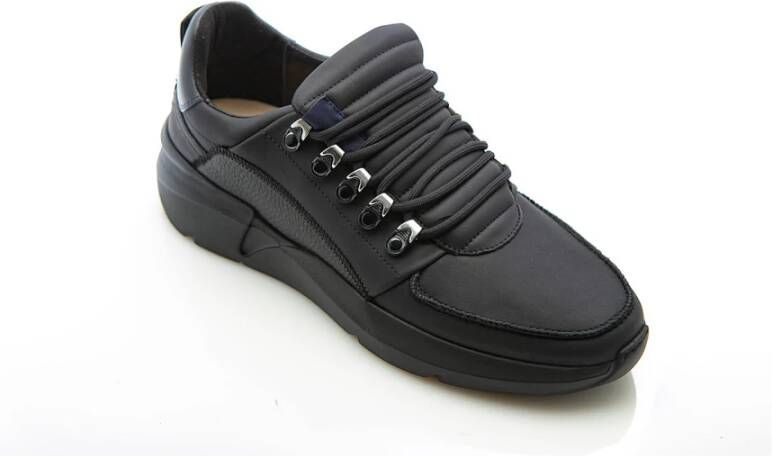 Nubikk Roque Roman Zwart Raaf Sneaker Black Heren