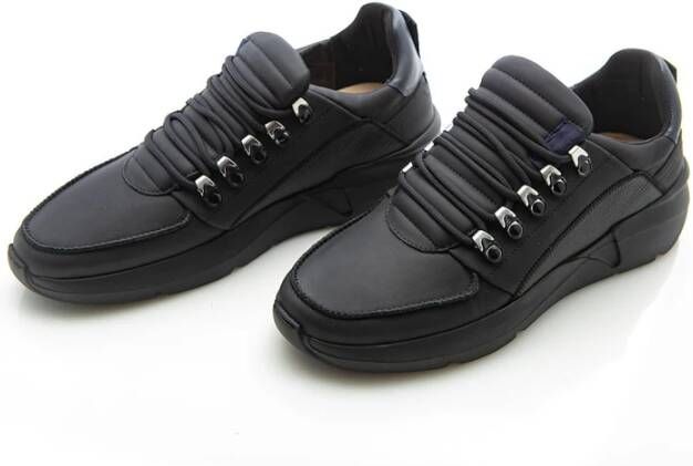 Nubikk Roque Roman Zwart Raaf Sneaker Black Heren
